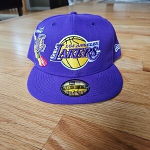 New Era Purple Los Angeles Lakers Cap
